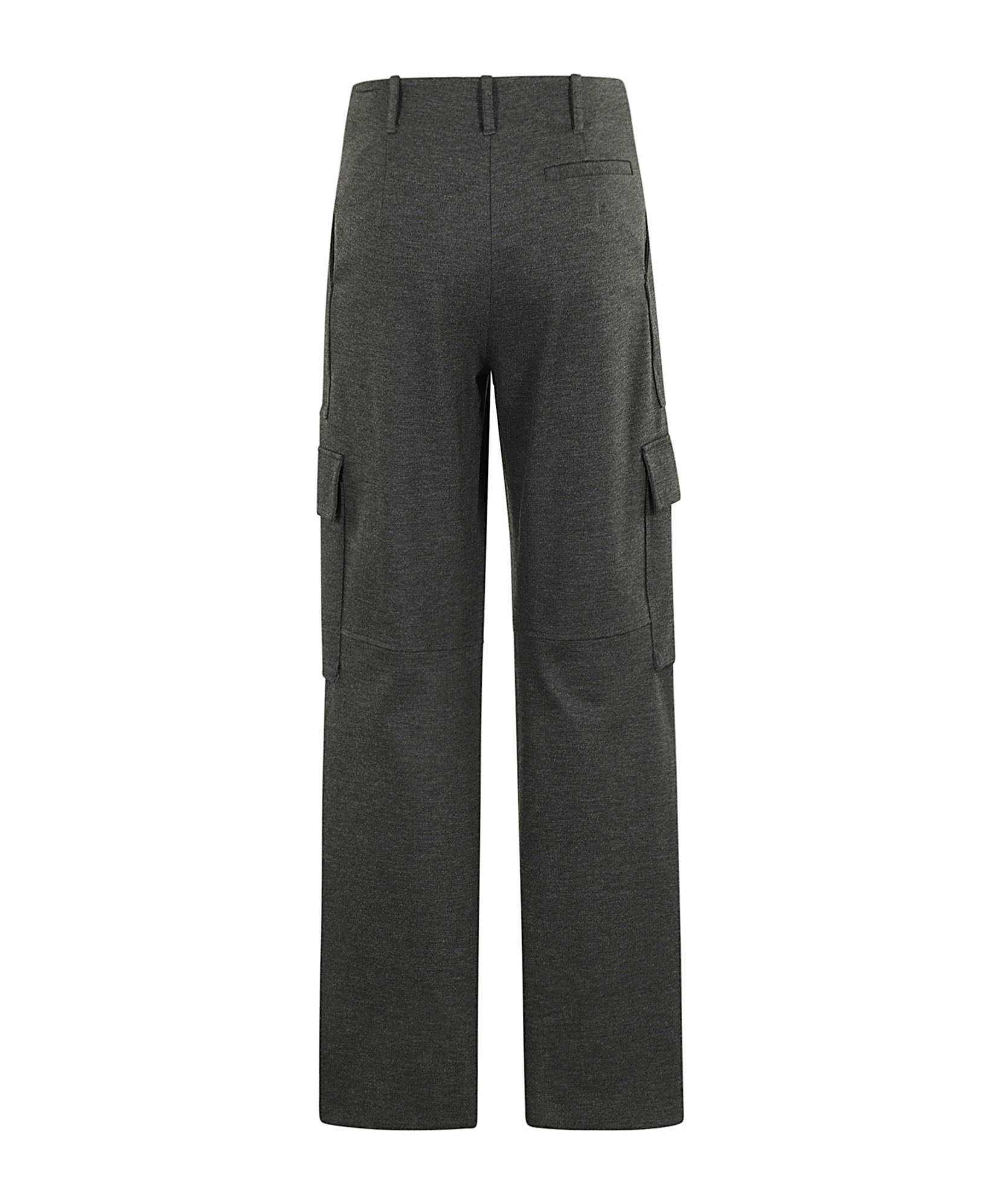 ERIKA CAVALLINI BELT-LOOP CASUAL PANTS 