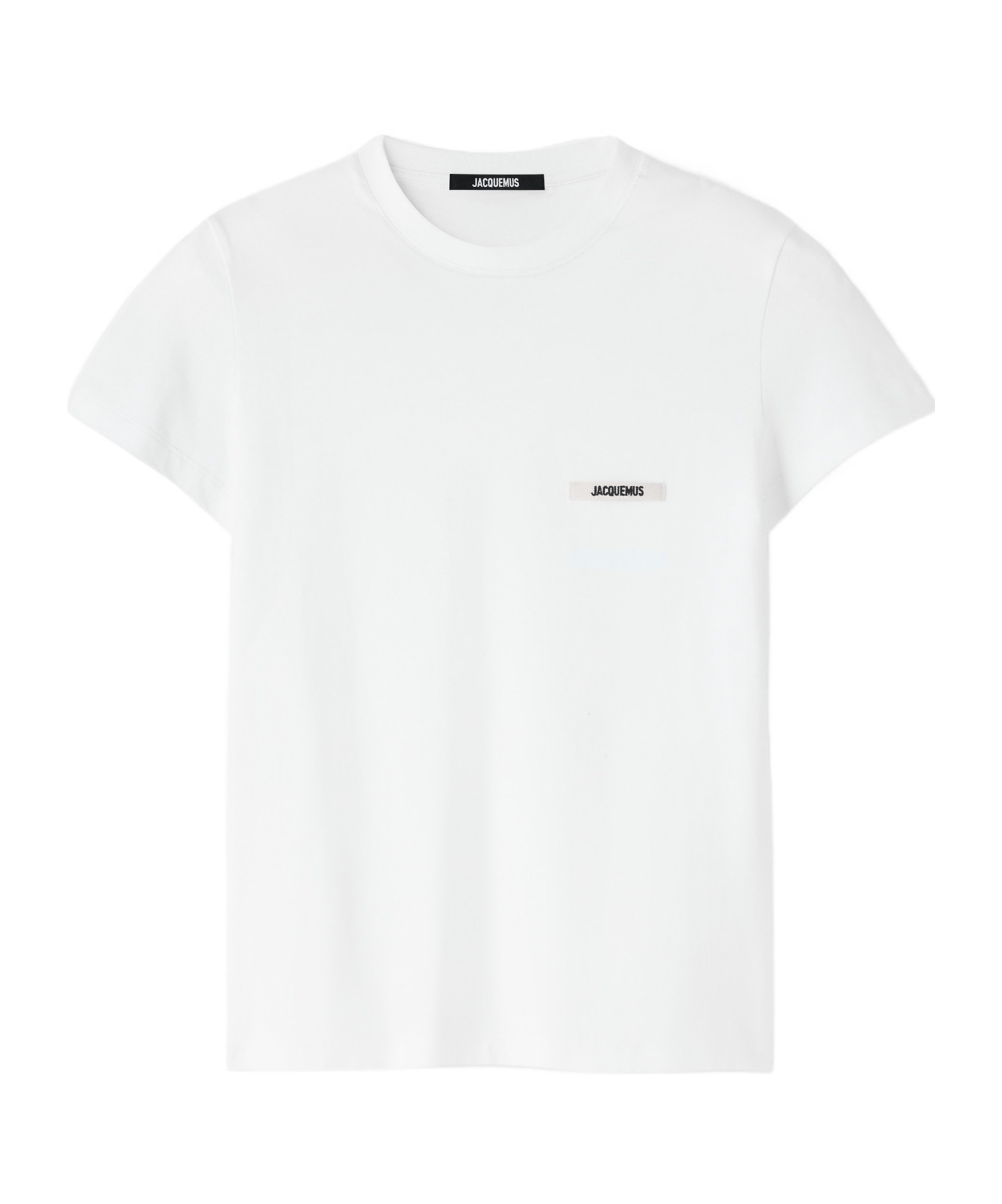 Jacquemus Relaxed-fit Cotton T-shirt With Subtle Logo In White