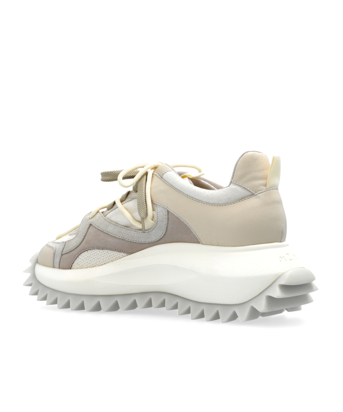Shop Vic Matie Running Trek Sneakers In White