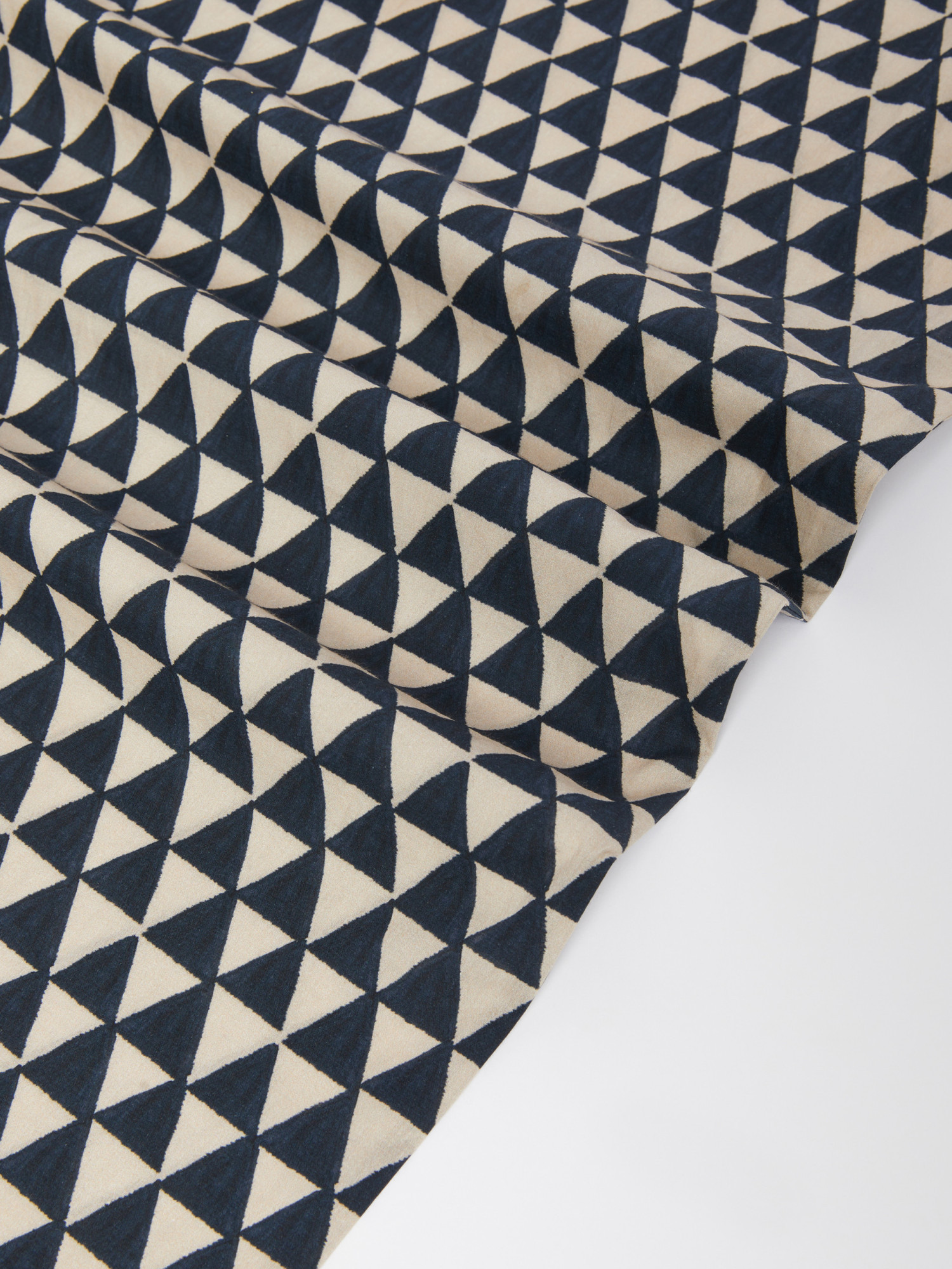 Max Mara Printed Cotton Scarf In White