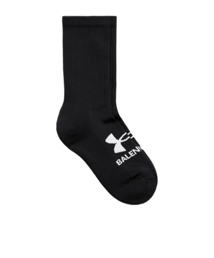 Balenciaga X Under Armour Tennis Socks In Black