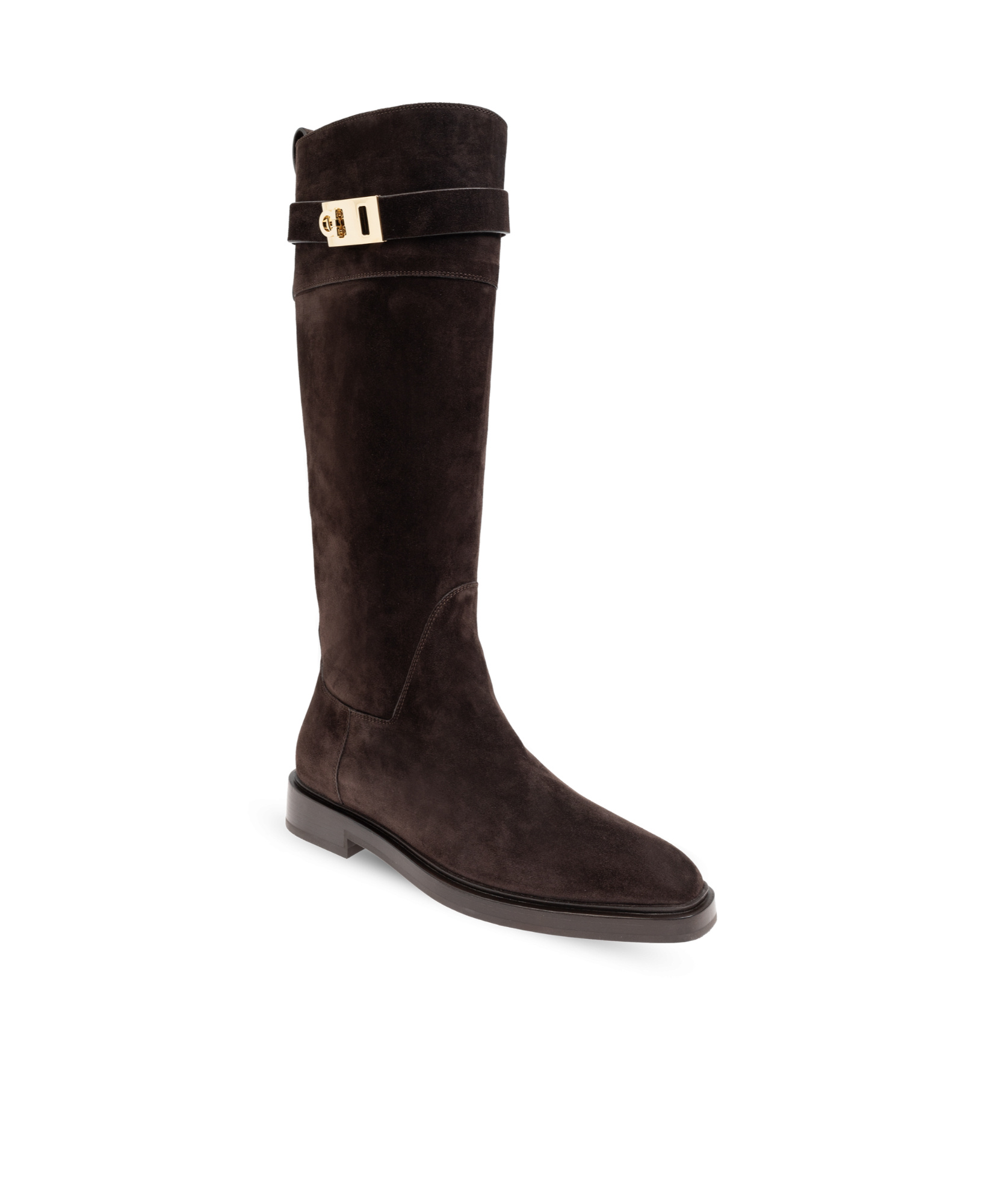 Ferragamo Short Boot In Black