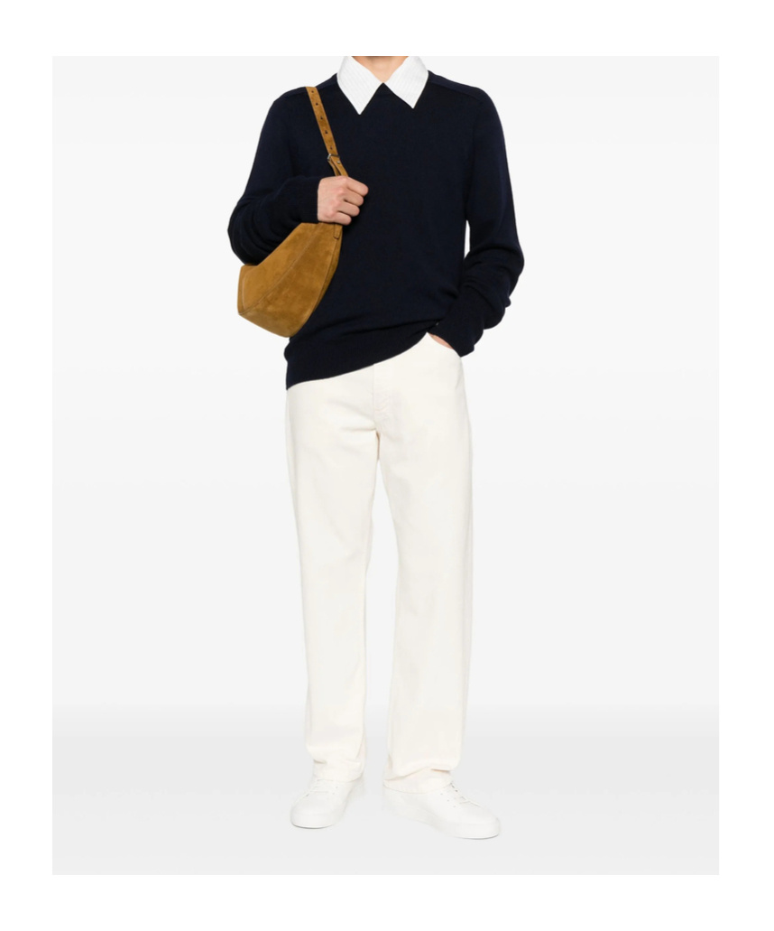 Studio Nicholson Merino Wool Sweater In Black