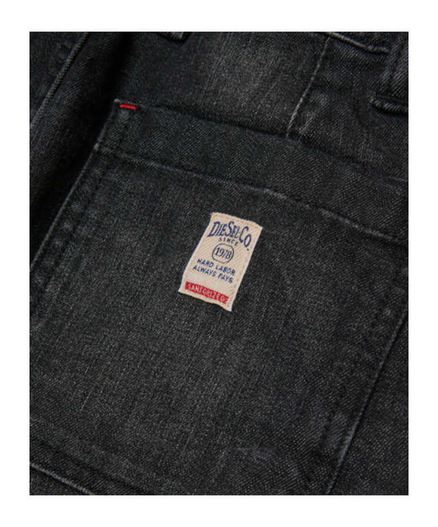 Diesel D-bart-j Jeans In Black