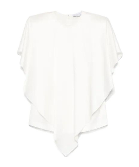 Stella Mccartney Asymmetric Blouse In White