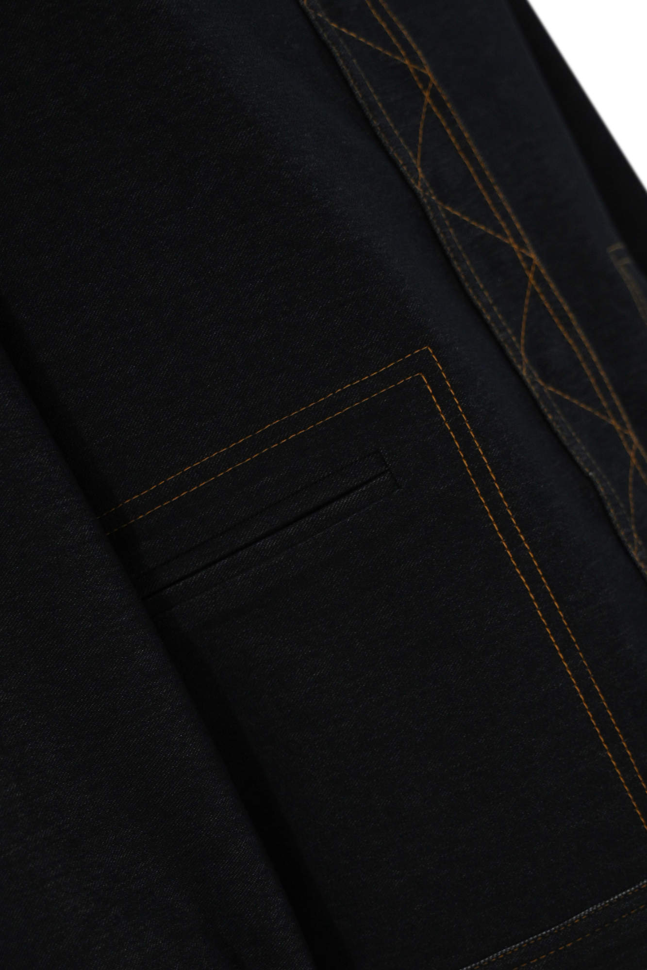 Max Mara Lepre Jacket In Dark Denim In Black