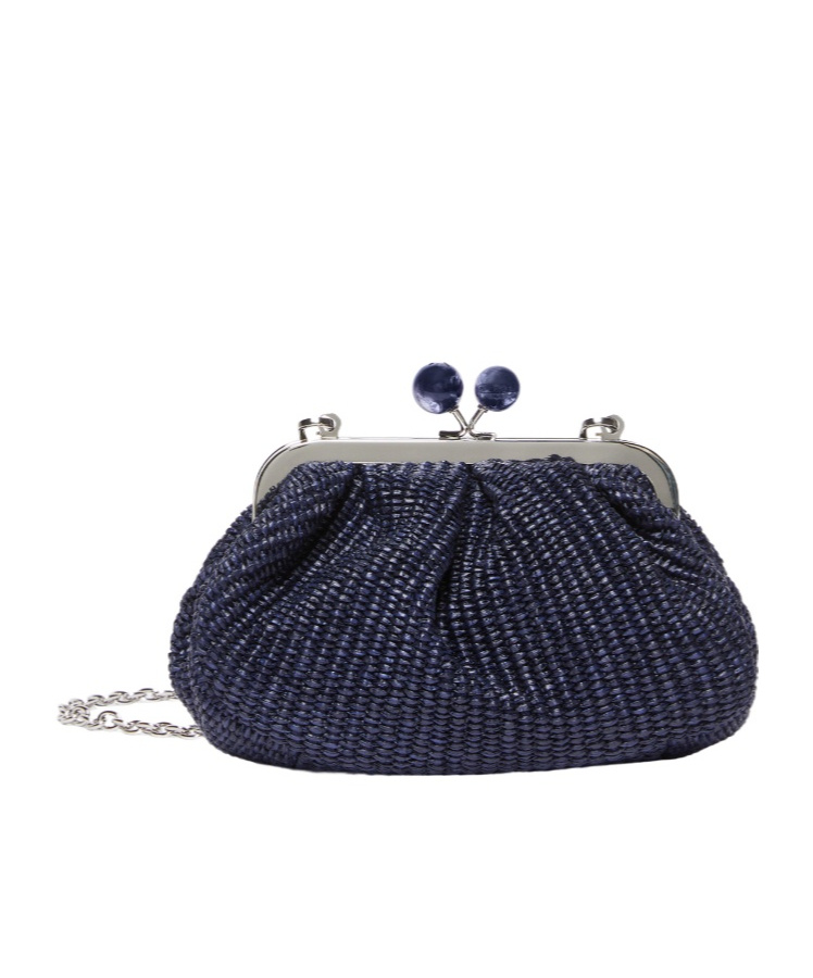 Weekend Max Mara Small Chain Shoulder Bag In Black