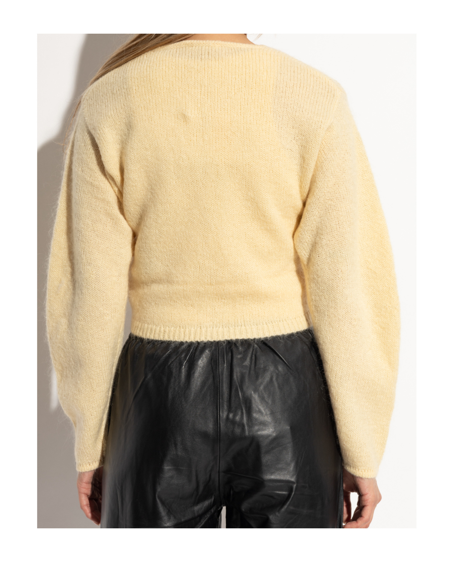 By Malene Birger Long-sleeved Sweater In Nude