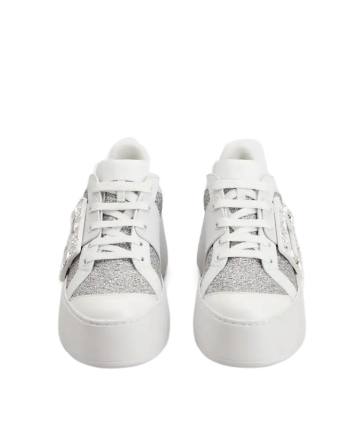 Roger Vivier Sneakers In White