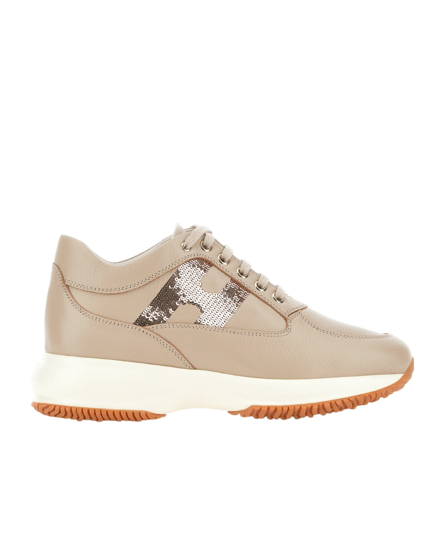 Hogan Low-top Sneakers In Nude