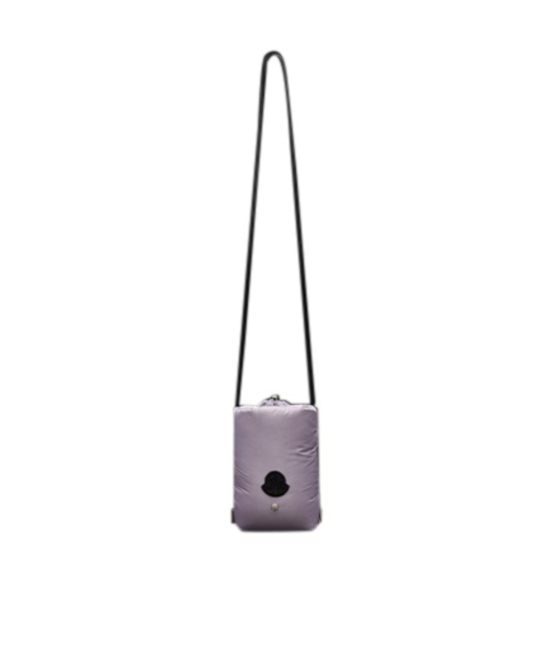 Moncler Nylon Phone Case In Purple