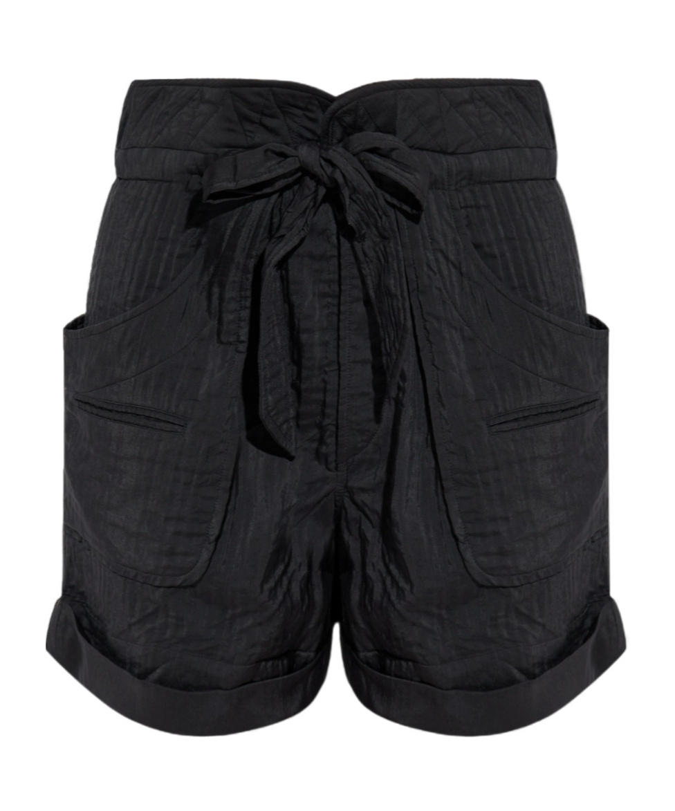 Isabel Marant Étoile Drawstring Shorts In Black