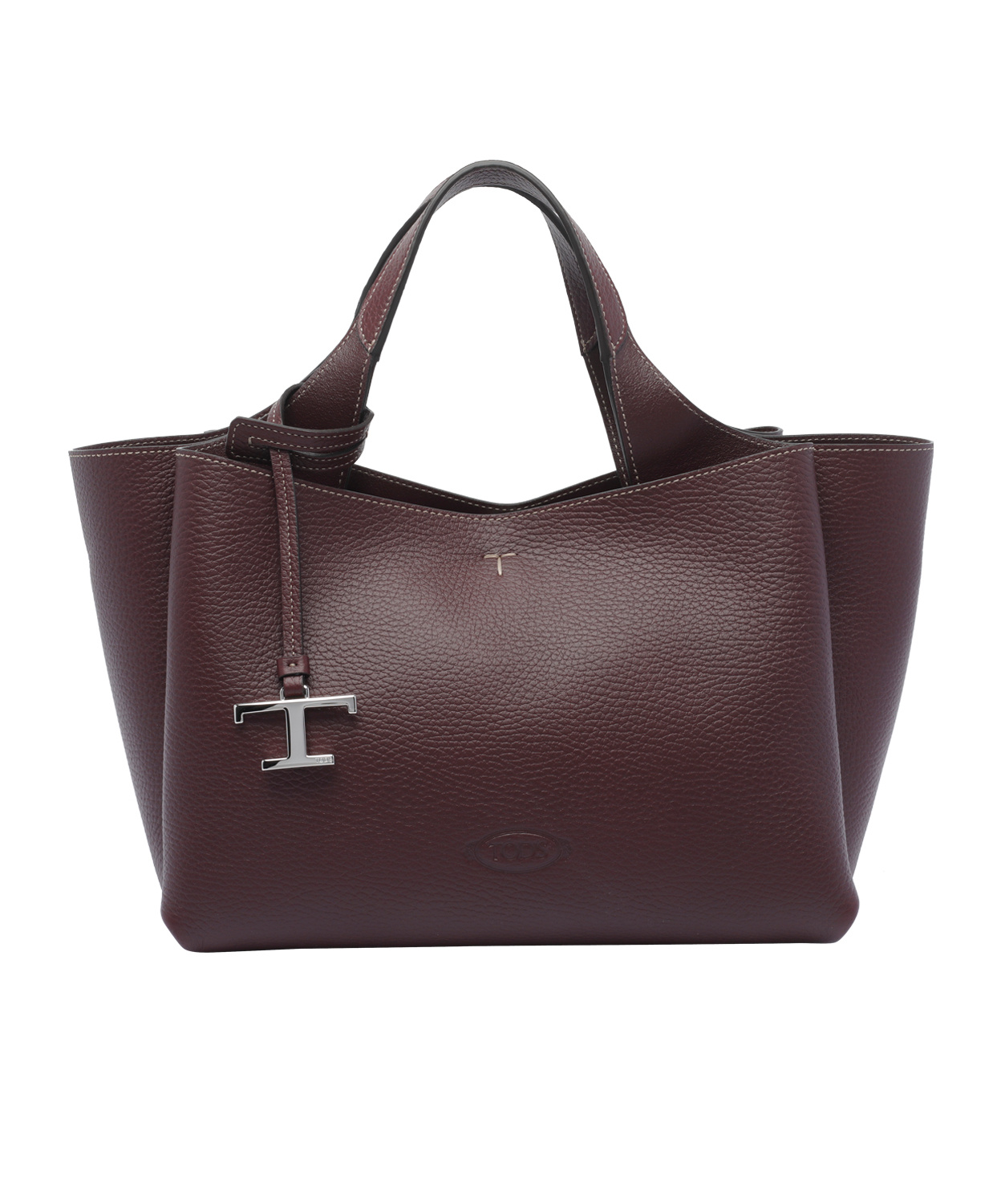 Tod's Logo Plaque Top Handle Bag