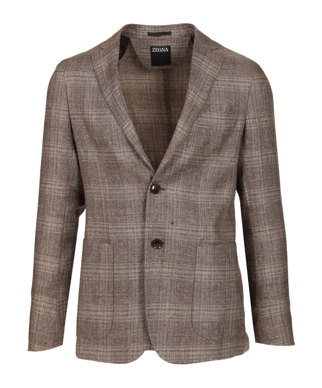 ZEGNA LONG-SLEEVED SUIT JACKET