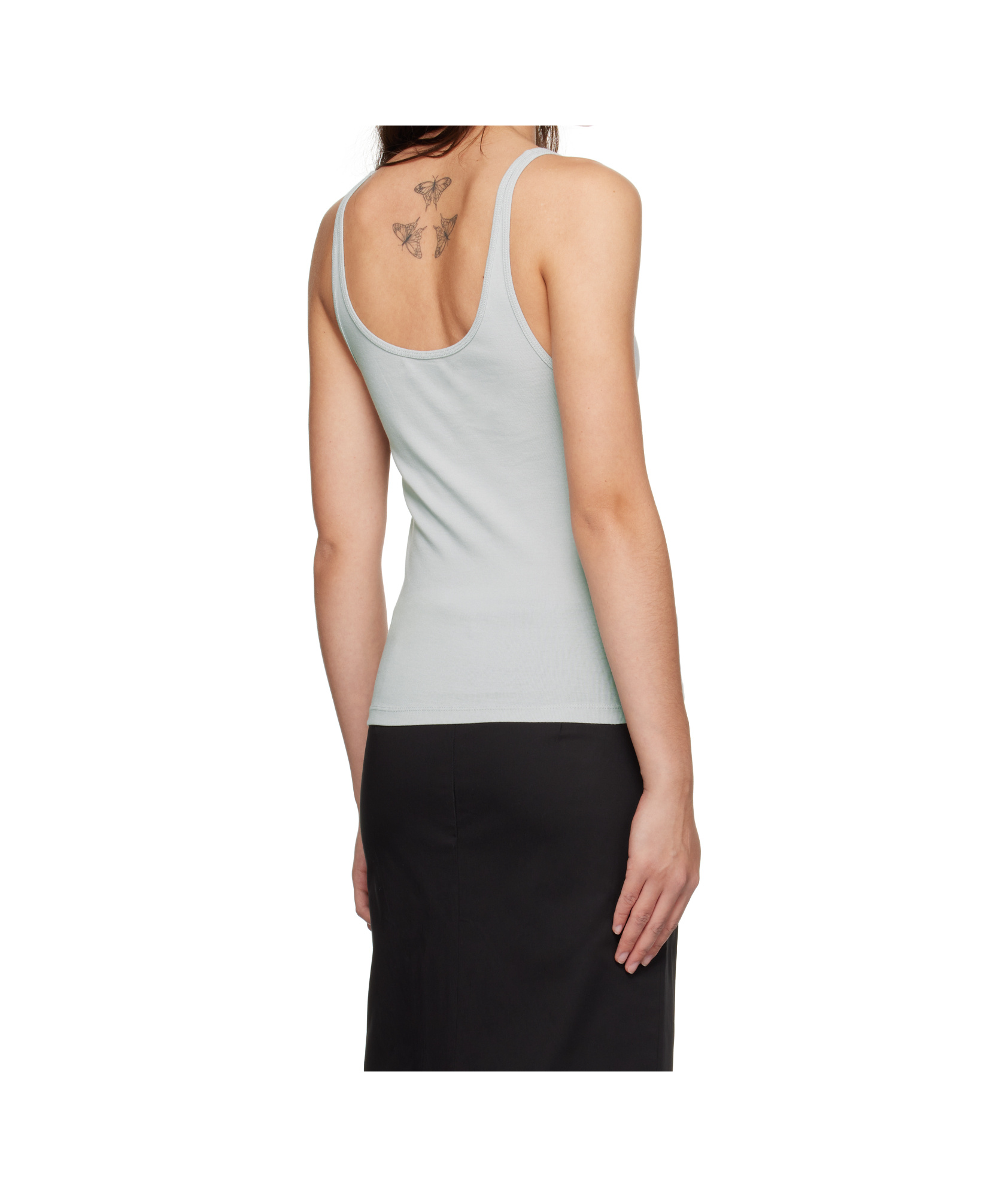 St Agni Ribbed Knit Vest