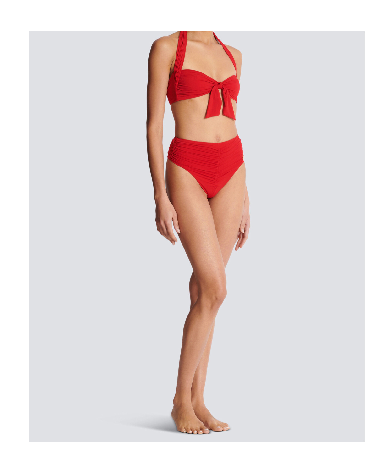 Balmain Plain Two-piece Swimsuit