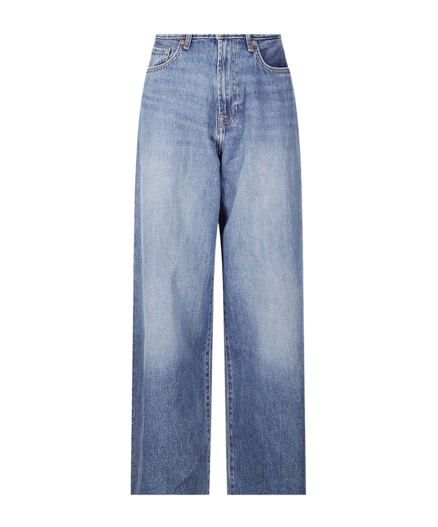 7 For All Mankind Sam Baggy Jasper In Blue