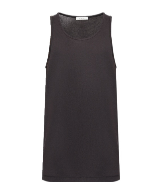 Lemaire Classic Scoop-neck Tank Top In Black