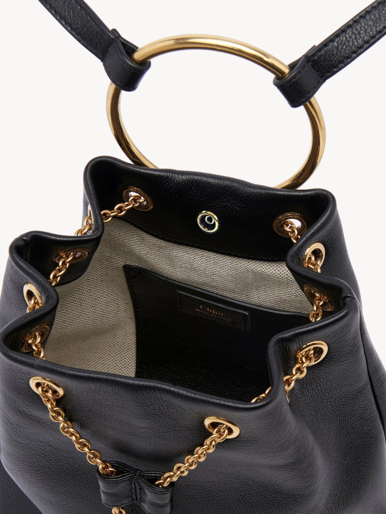 Chloé Small Bracelet Leather Backpack