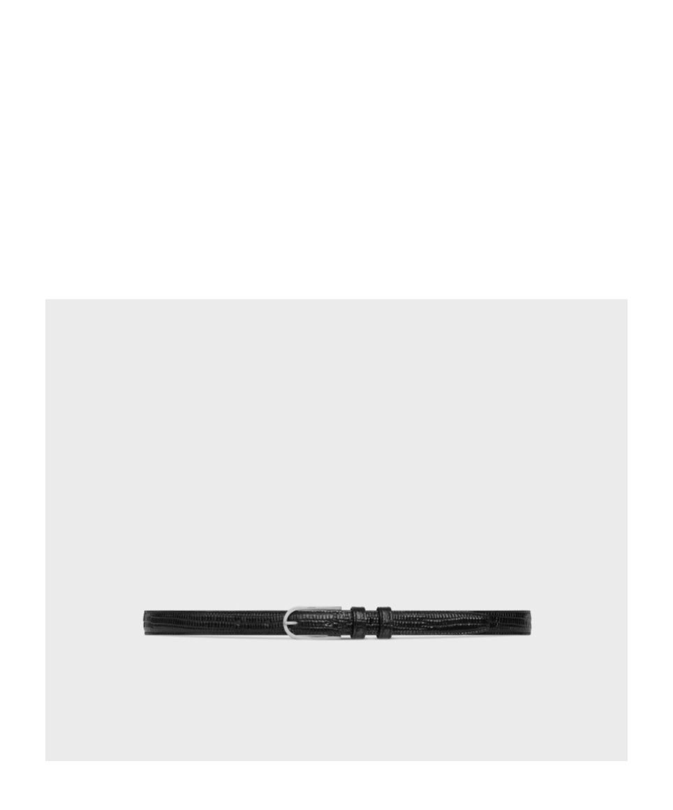 Celine Adjustable Waist Belt In Black