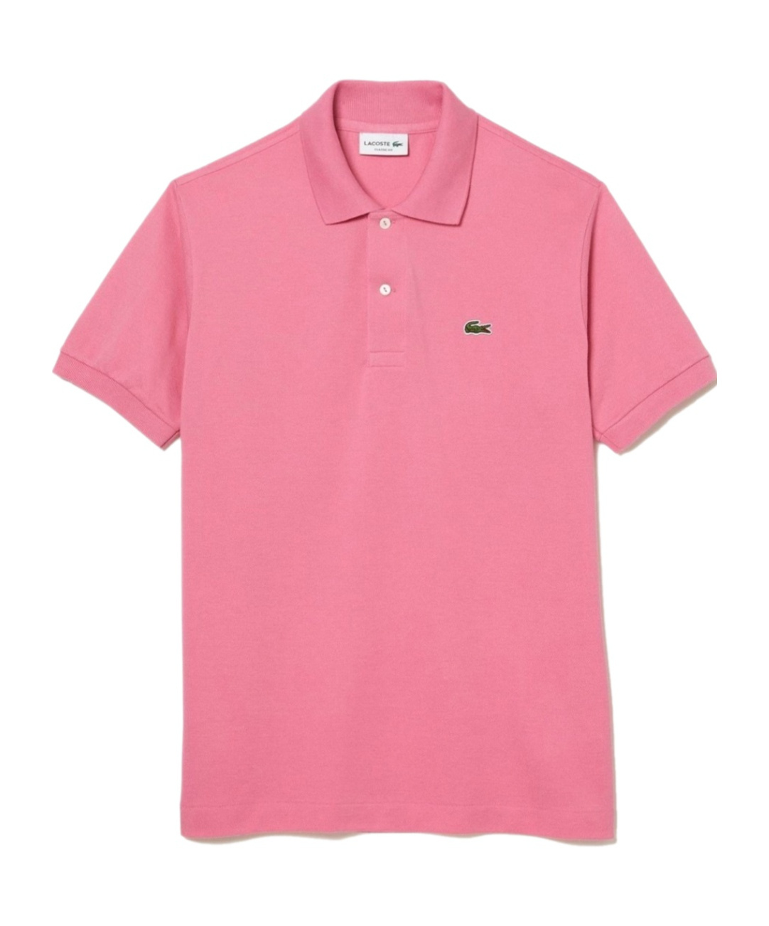 Lacoste Short-sleeved Polo Shirt In Pink