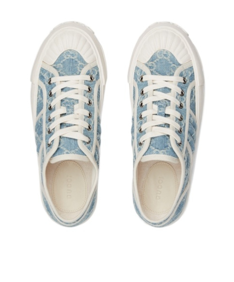 Gucci Women's Chunky Sneaker In Blue