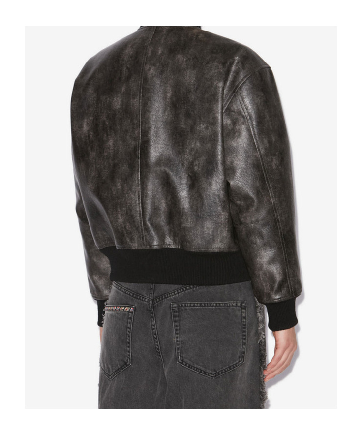 Isabel Marant Étoile Crisley Bomber Jacket In Black