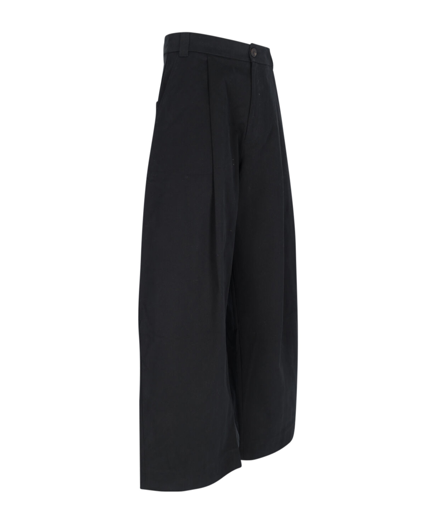 Studio Nicholson Tailored Trousers In Black