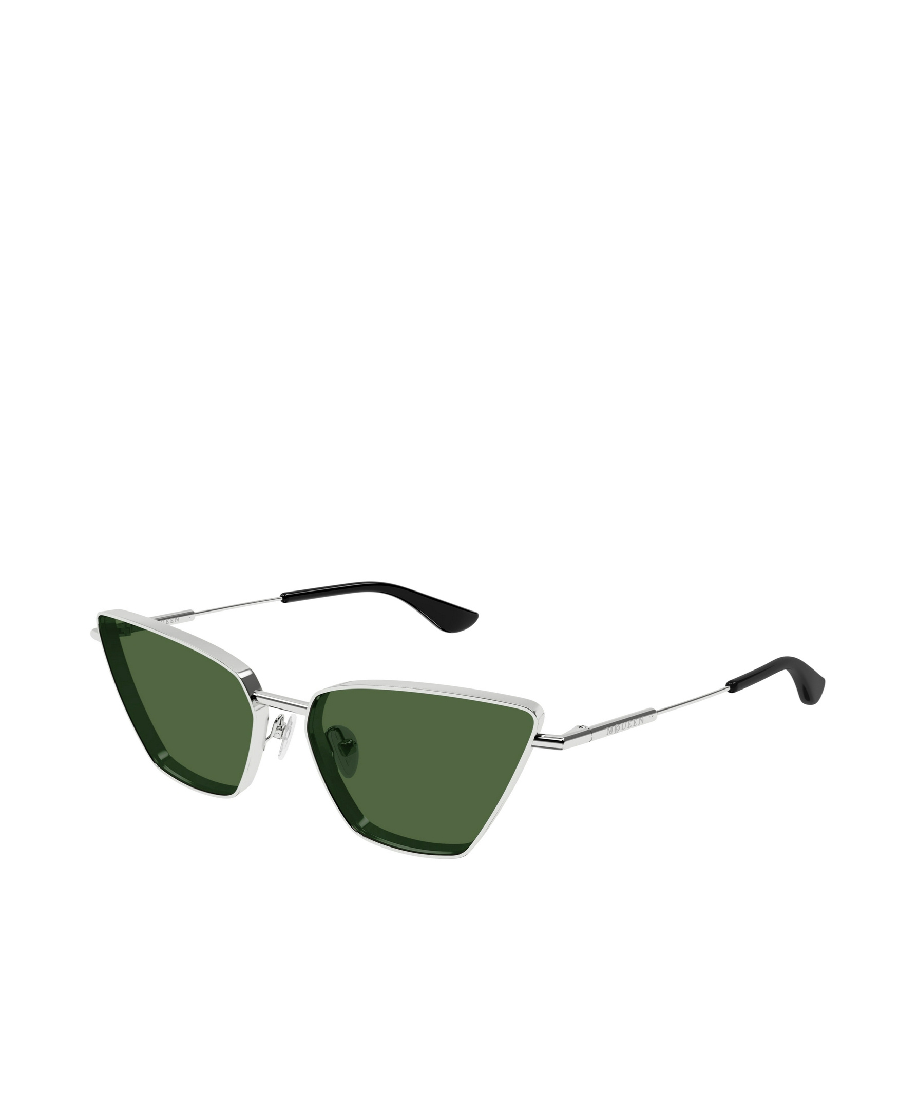 Alexander Mcqueen Cat Eye Sunglasses In Green