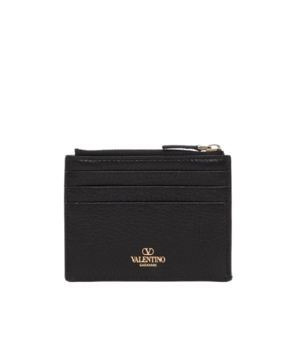 Valentino Logo Card Pack In Black
