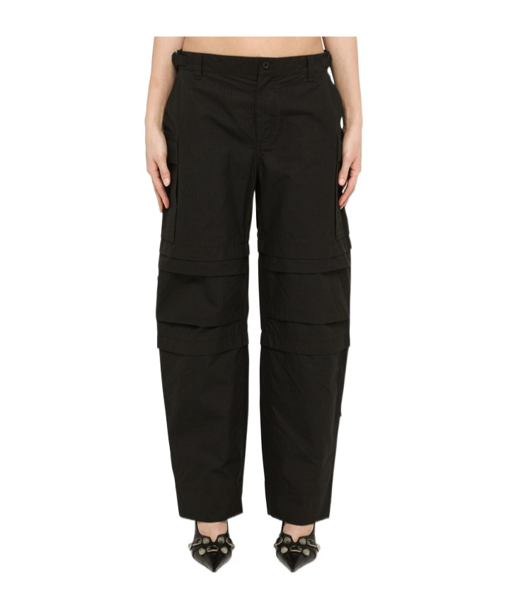 Wardrobe.nyc Cargo Trousers Multiple Pockets In Black