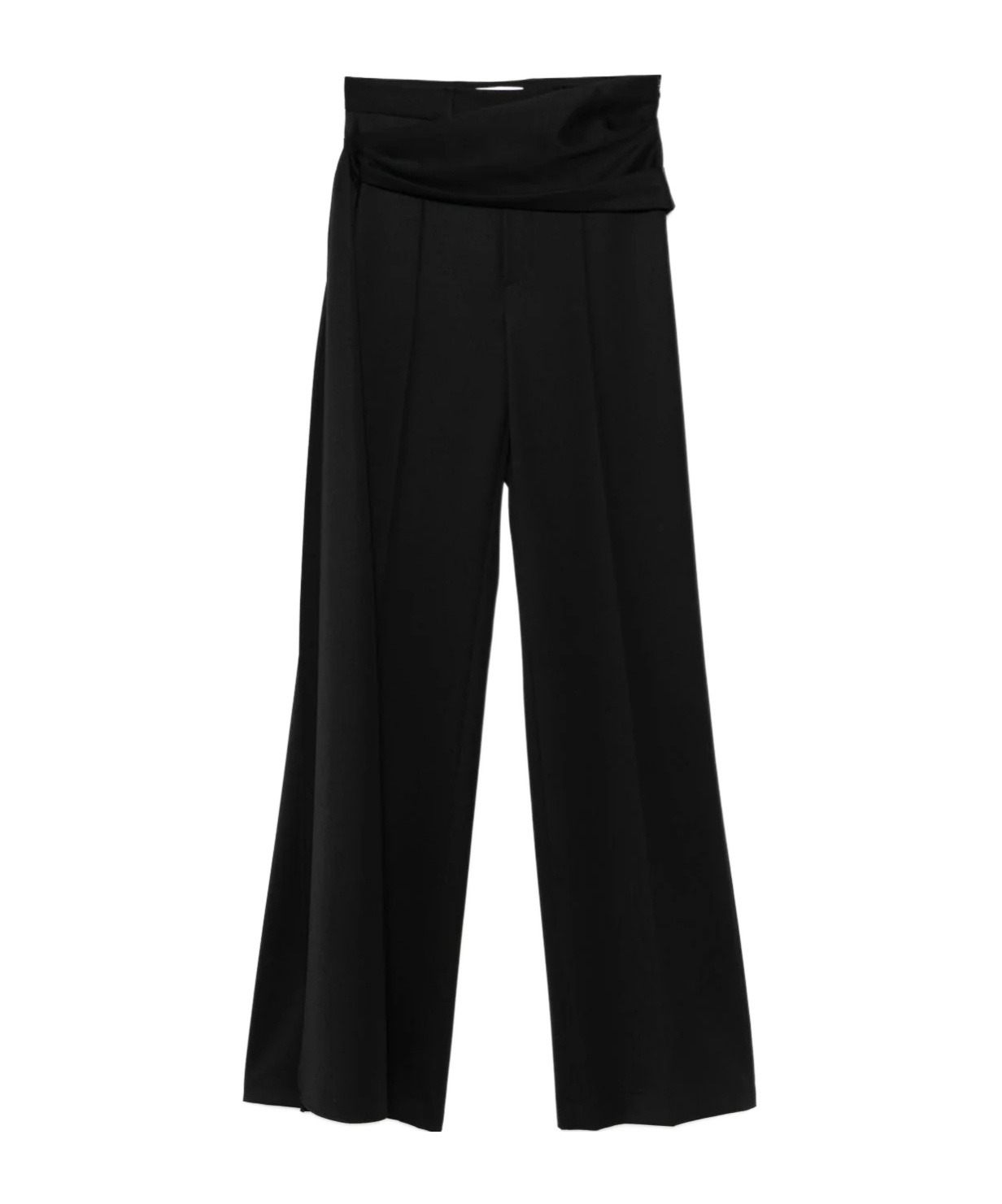 Giuseppe Di Morabito Drape-detailed Trousers In Black