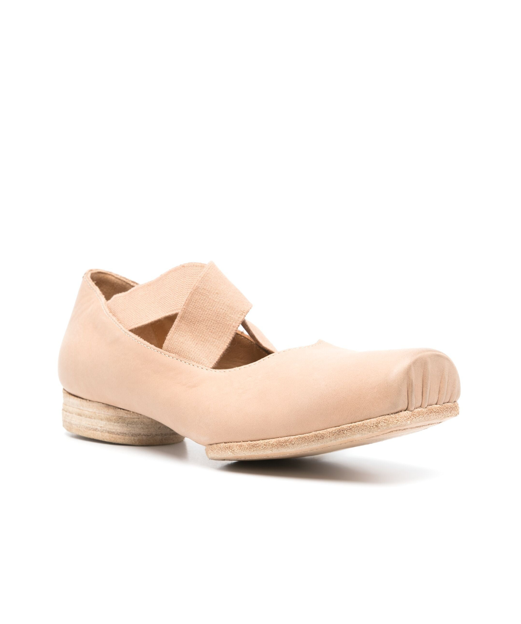 Uma Wang Woman Beige Flats In Nude