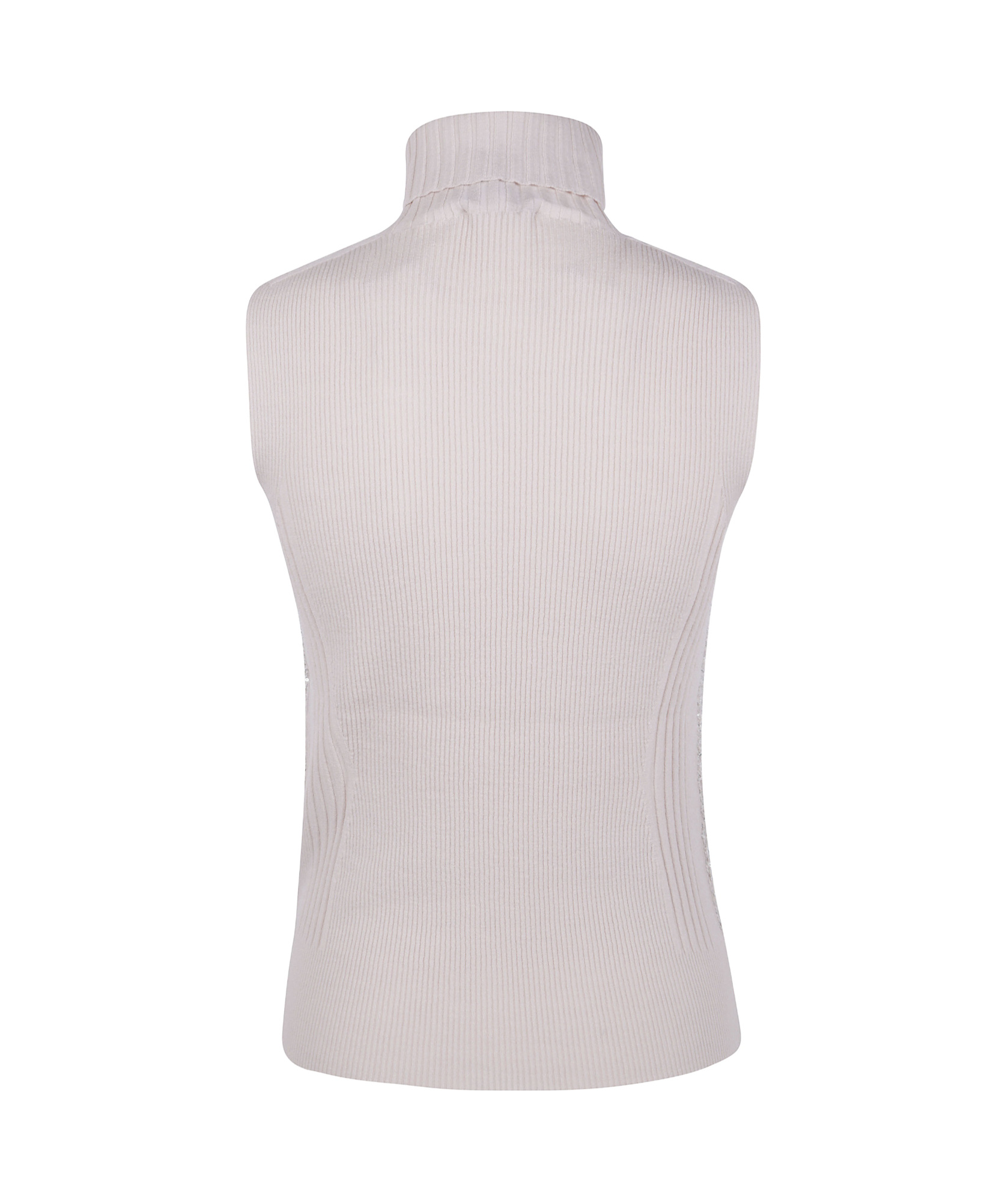 D Exterior D.exterior Rhombus Sequins Slim Top In Neutral