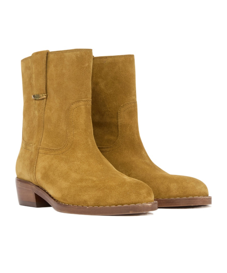 Shop Isabel Marant Lylie Boots In Brown