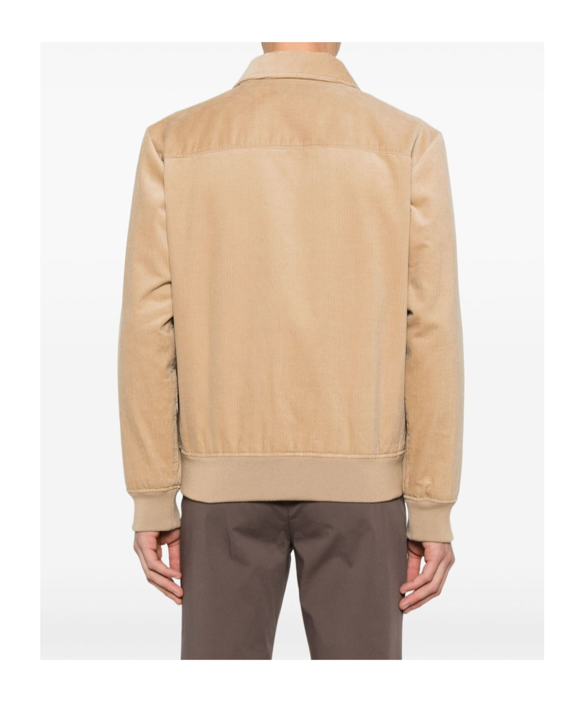 Apc Corduroy Jacket In Nude
