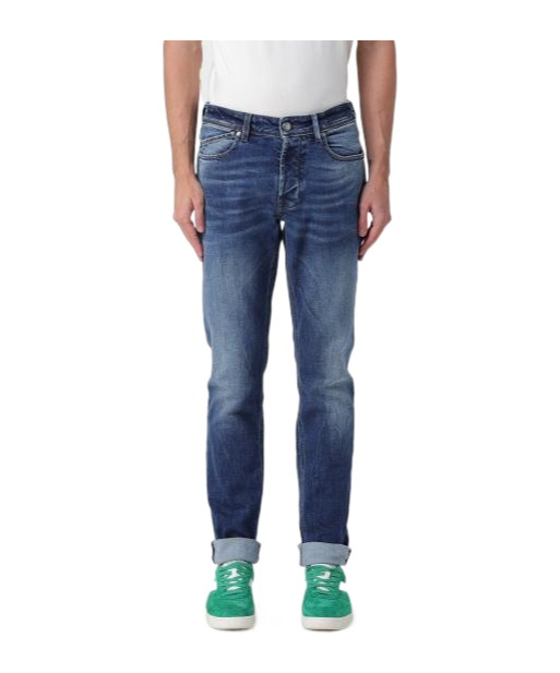 Re-hash Belt Loop Jeans In Blue