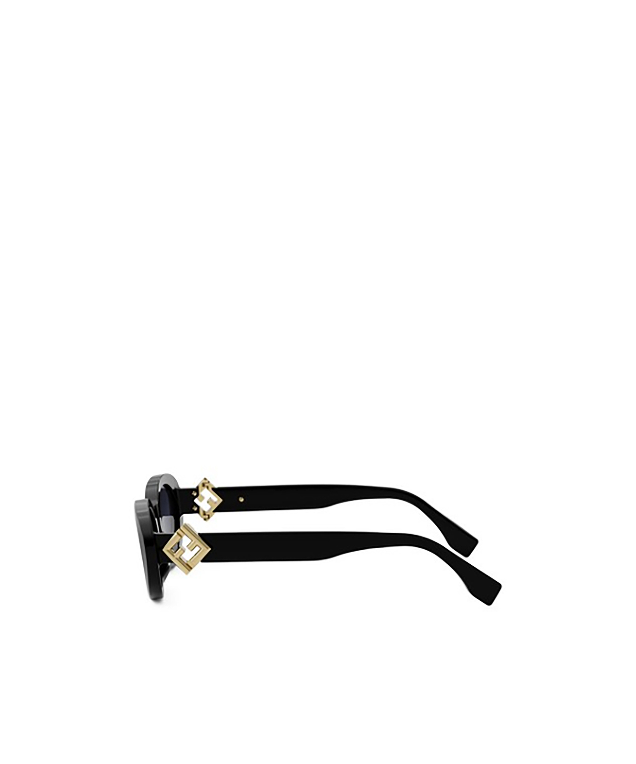 Fendi Ff Diamonds Full-frame Sunglasses In Gray
