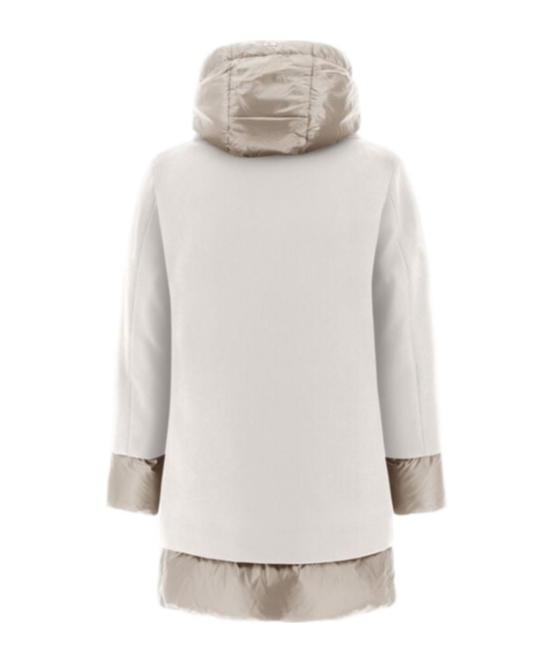 Herno Long-sleeved Down Jacket In White