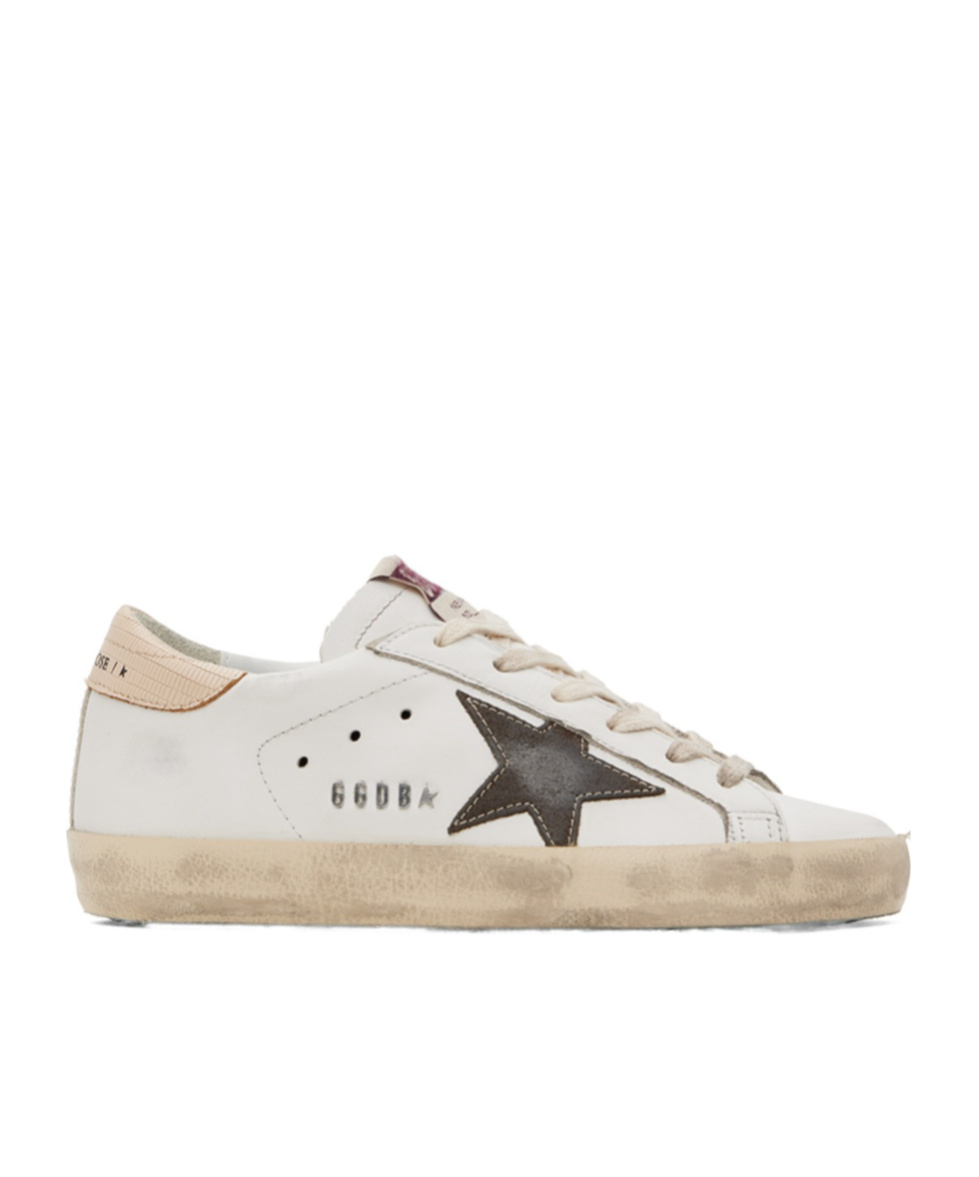 Golden Goose Deluxe Brand Women Super-star Classic With List Low-top Leather Sneakers In White