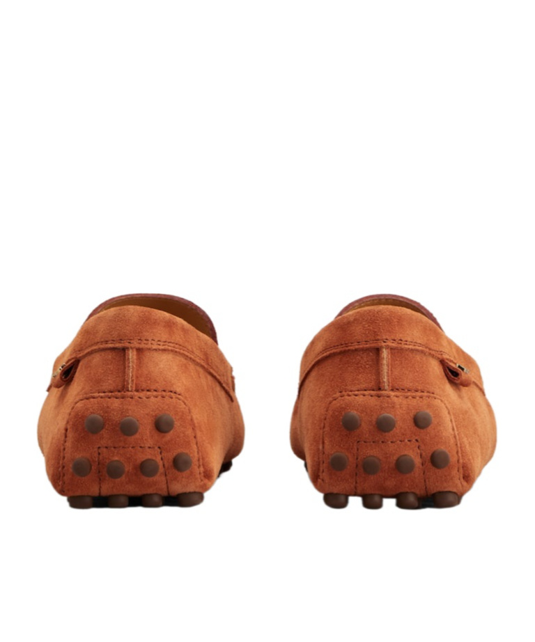 Tod's Gommino Flat Driving Shoes In Brown