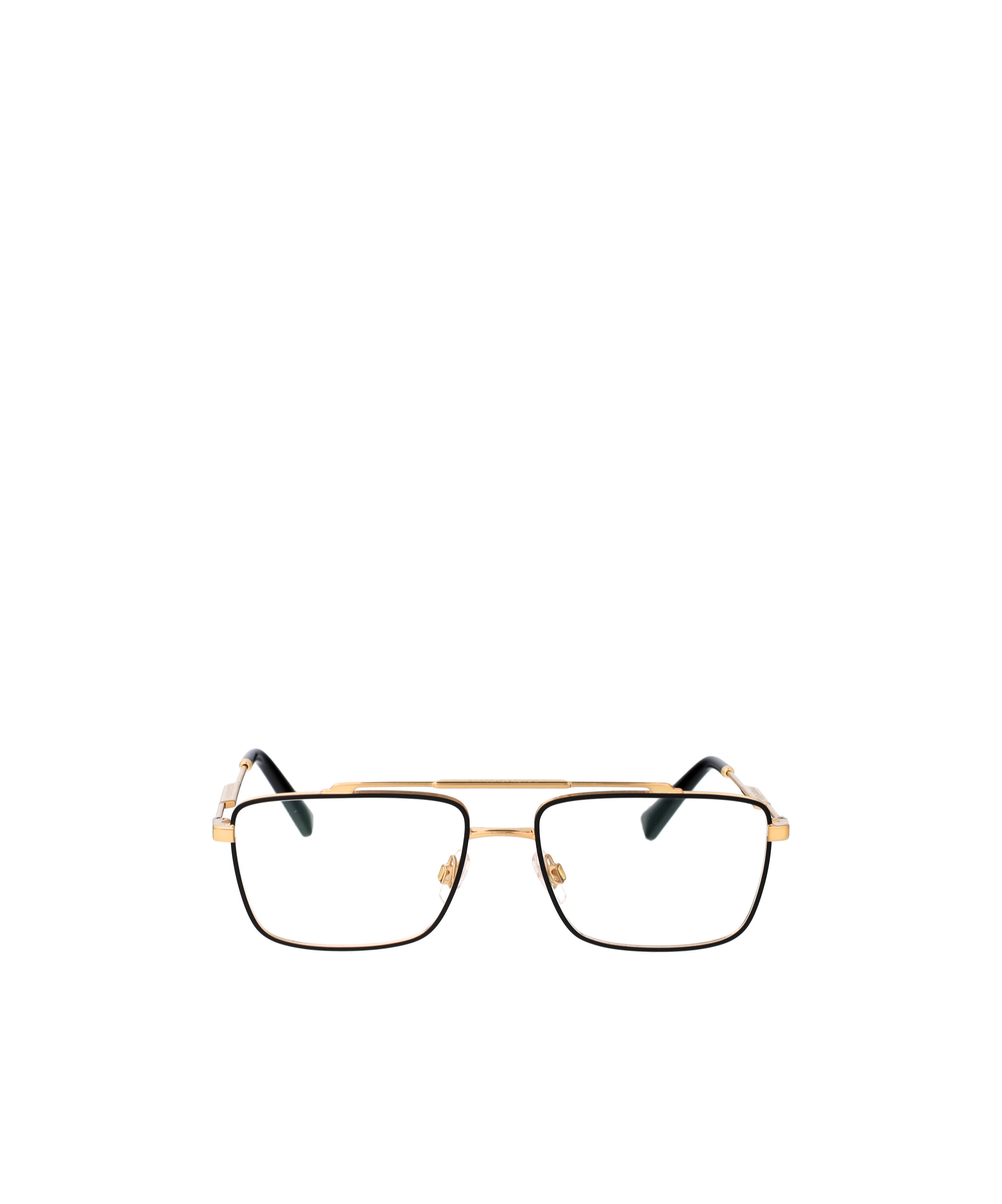 Dolce & Gabbana Dolce Gabbana Eyewear Rectangle Frame Glasses In Gold/matte Black