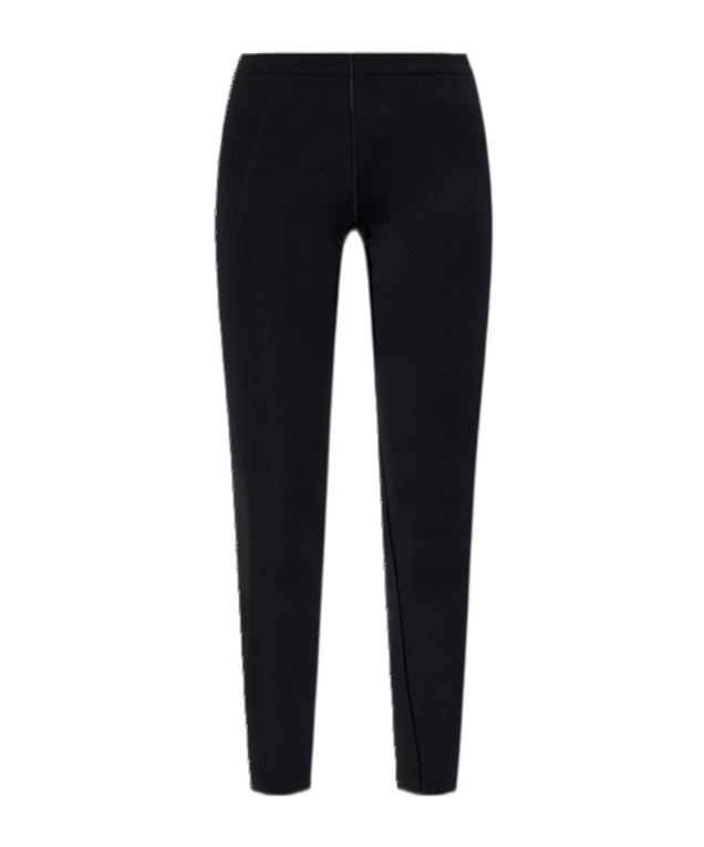 Y-3 Logo-embellished Performance Leggings In Black