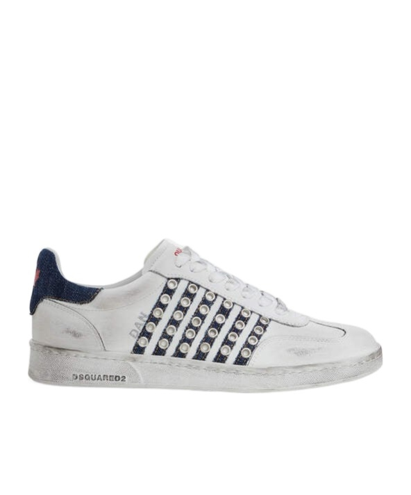 Dsquared2 Boxer Sneakers In Gray