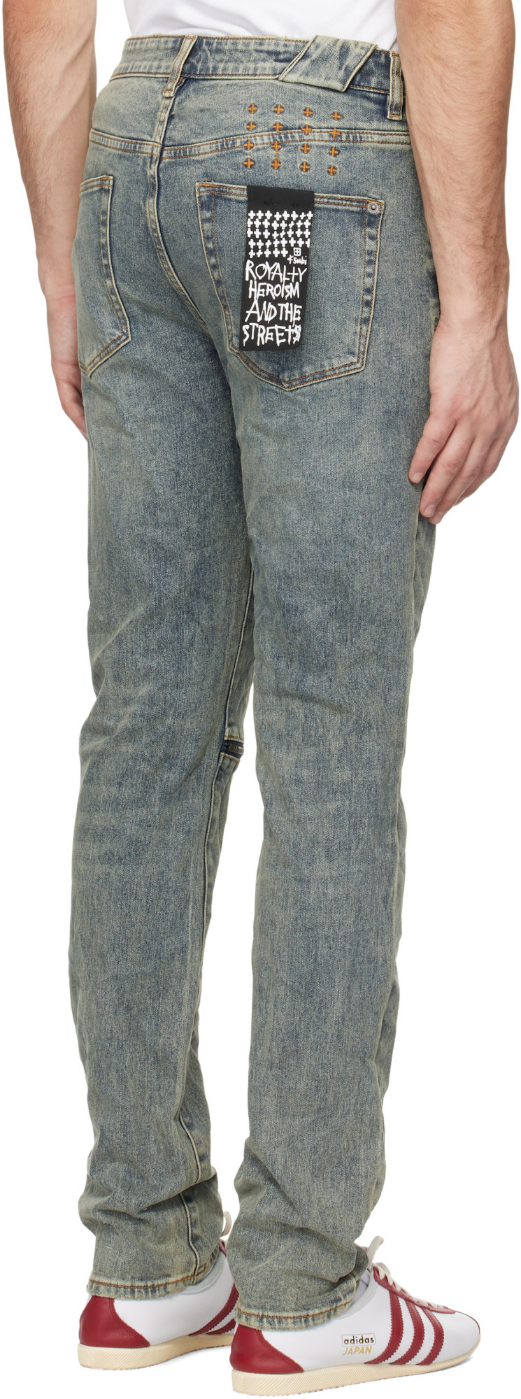 KSUBI JEANS WITH BELT LOOPS