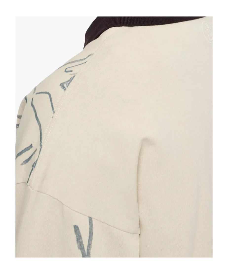 Jw Anderson Mens Nougat Embroidered-logo Graphic-pattern Cotton-jersey Polo Shirt Xl In Gray