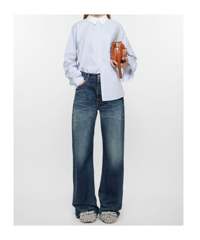Acne Studios Loose Fit Jeans - 2021f In Blue