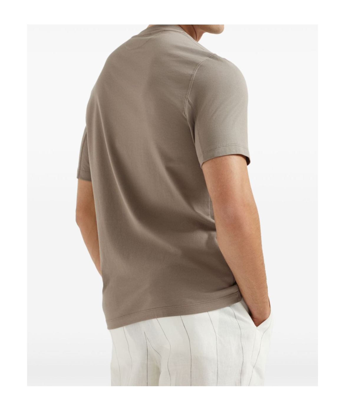 Brunello Cucinelli London T-shirt In Nude