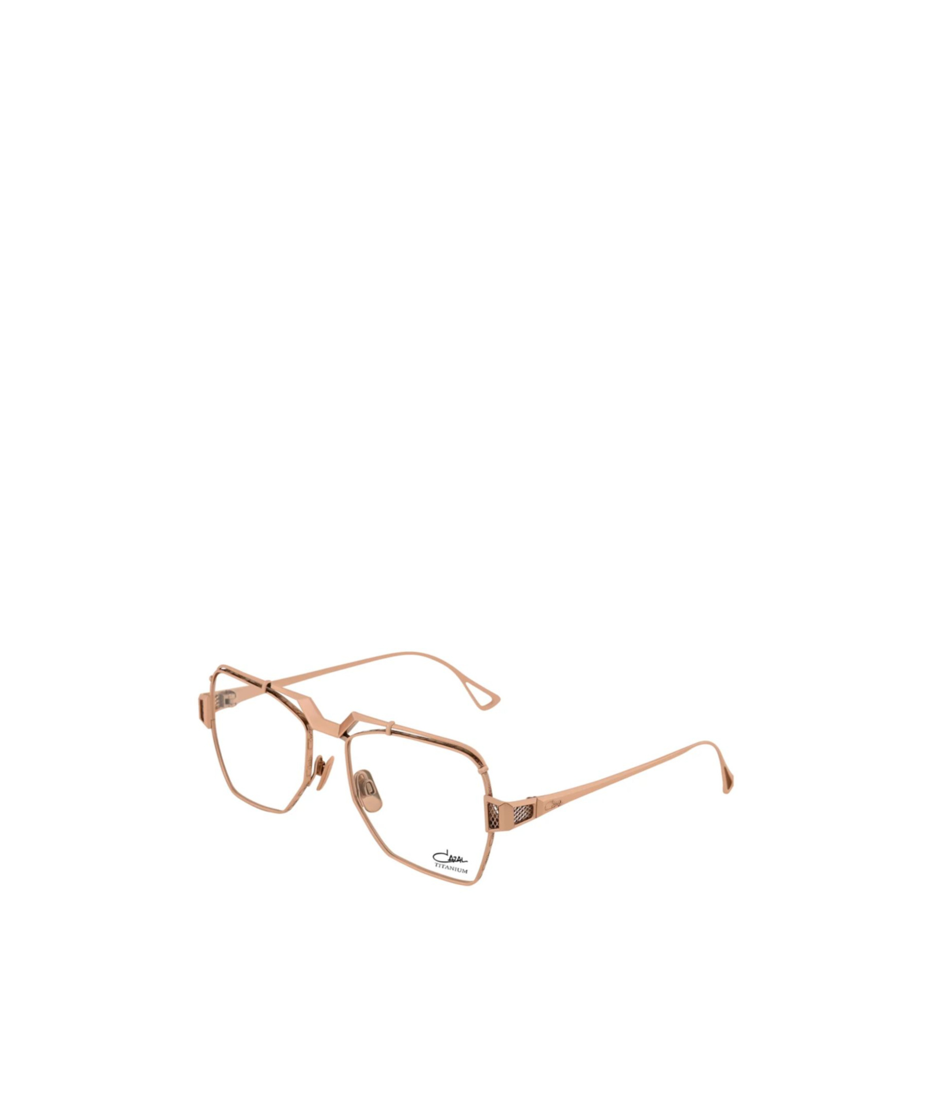 Cazal Logo-engraved Glasses In Gold