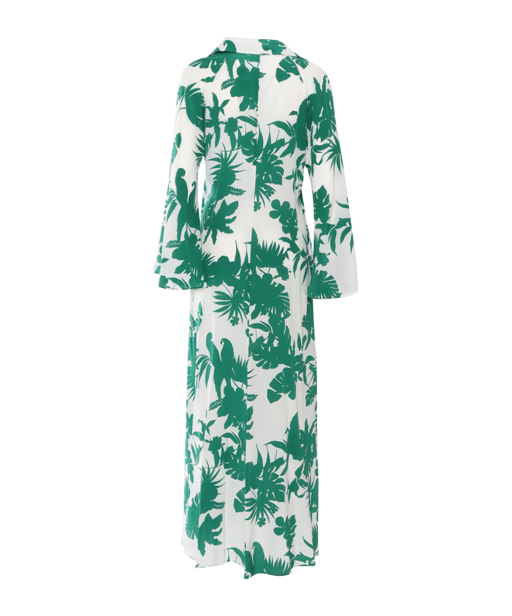Max Mara Studio Livrea Printed Silk Dress